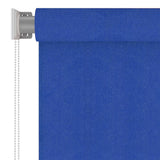 Outdoor Roller Blind 355 cm Blue HDPE 312859