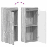 Bathroom Furniture Set TULUM 4 pcs Grey Sonoma 60 x 34 x 63 cm 3398050