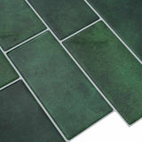 Decorative Stickers 50 pcs Dark Green 29 x 21 cm 42021238
