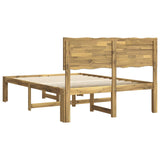 Double Bed Frame with Headboard ROSTOCK White 140 x 200 cm 3405415