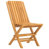 Garden Dining Set Natural Teak Solid Teak Wood Standard Foldable 3155036
