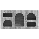 TV Cabinet Grey Sonoma 80 x 35 x 40 cm Engineered Wood 891280