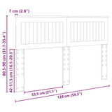 Headboard Old Wood Engineered wood 888438