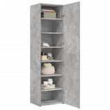 Highboard Concrete Grey 50x42.5x185 cm Engineered Wood 3281416