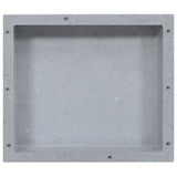 Shower Niche Matt Grey 41x36x10 cm 151389