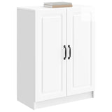 Sideboard High Gloss White 66 x 34.5 x 87 cm Engineered Wood 895739