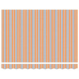 Retractable Awning Manual Multicolour Stripe 250x200 cm Fabric 3329409