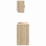 Garage Cabinets 6 pcs Sonoma Oak Engineered Wood 3328343