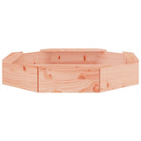 Sandbox with Seats Octagon Solid Wood Douglas 825014