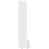 CD Cabinet White 100x23x89.5 cm Engineered Wood 801787