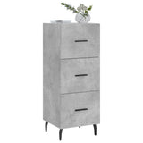 Sideboard Concrete Grey 34.5x34x90 cm Engineered Wood 828624