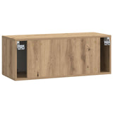 Wall-Mounted TV Cabinet Artisan Oak 78.5 x 31 x 30 cm 898044