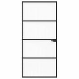 Home Door 93 x 201.5 x 3.5 cm Aluminium and Tempered Glass 42025245