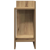Side Tables 2 pcs with Shelf Artisan Oak 25.5x27x60 cm 858559