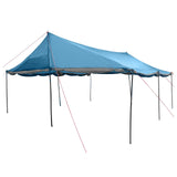 Family Tent Blue 600 x 400 x 268 cm Polyester and Steel 42028604