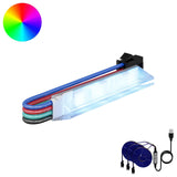 LED Strip 12 pcs Black and Multicolour 1745 mm 3429139
