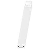 Coffee Table Legs U-Shaped 2 pcs White 60x cm Steel 4012769