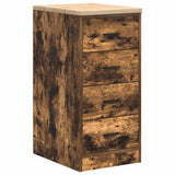Garage Cabinets 2 pcs Smoked Oak Engineered Wood 3328327