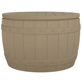 3-in-1 Garden Storage Box Light Brown Polypropylene 364162