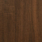 ZNTS TV Cabinet Brown Oak 150x30x44.5 cm Engineered Wood 831291