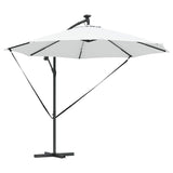 Umbrella Sand 294 x 294 x 248 cm Polyester and Aluminium 42003383