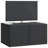 Wall-Mounted TV Cabinet Black 59.5 x 41 x 30 cm Engineered Wood 898506