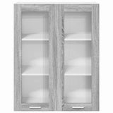 Hanging Cabinet Grey Sonoma 80 x 31 x 100 cm Engineered Wood 884399