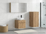 Bathroom Furniture Set 4 pcs Artisan Oak 3407478