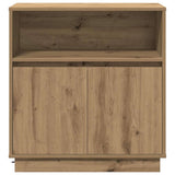 LED Sideboard Artisan Oak 71 x 34.5 x 75 cm Engineered Wood 869657