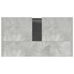 Bathroom Cabinet Concrete Grey 60x33x61 cm Engineered Wood 802646