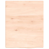 Basin Shelf Wall Mounted Steel and Solid Wood Oak 3302533