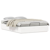 Ottoman Bed Frame White 150 x 200 cm Solid Pine Wood 3418754