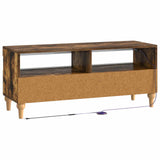 LED TV Cabinet Smoked Oak Engineered Wood 896330