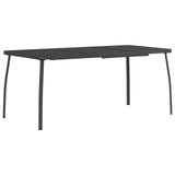 Dining Set 5 pcs Anthracite Steel 3422862