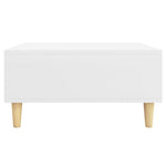 Coffee Table White 60x60x30 cm Engineered Wood 805977