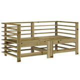 7 Piece Garden Lounge Set Impregnated Wood Pine 3186402