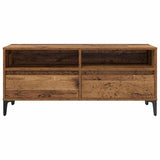 TV Cabinet with Drawer Old Wood 100 x 34.5 x 44.5 cm 881468