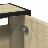 Bathroom Mirror Cabinet Sonoma Oak 65x20x60 cm Engineered Wood 849260