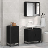 Sideboard Black Oak 35.5 x 35 x76 cm 883587