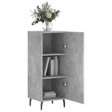 Sideboard Concrete Grey 34.5x34x90 cm Engineered Wood 828560