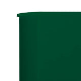 3-panel Wind Screen Fabric 400x160 cm Green 47149