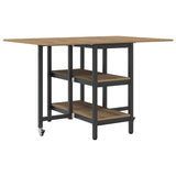Dinning Table 122 x 80 x 76.5 cm Engineered Wood Artisan Oak 8006042