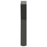 Coffee Table Legs 2 pcs Anthracite 38x cm Steel 4012702