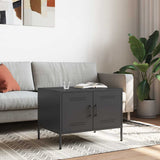Coffee Table Black 68x50x50.5 cm Steel 843030