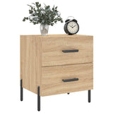 Bedside Cabinet Sonoma Oak 40x35x47.5 cm Engineered Wood 827330