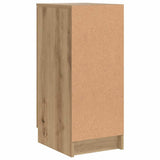 Shoe Cabinet Artisan Oak 29.5x35x70 cm Engineered Wood 856988