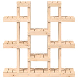 Plant Stand 104.5x25x109.5 cm Solid Wood Pine 822092