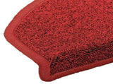 Self-adhesive Stair Mats 15 pcs Red 80 x 24.5 x 3.5 cm 42038640