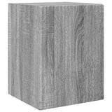 TV Wall Cabinet Wall-mounted 2 pcs Grey Sonoma 30 x 31 x 40 cm 892262