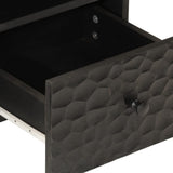 TV Cabinet Black 70x33x46 cm Solid Wood Mango 356820